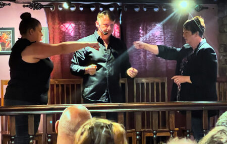 2024 Conducting a psychic experiment at a public show in the North of England | Psychic Medium Kristian von Sponneck